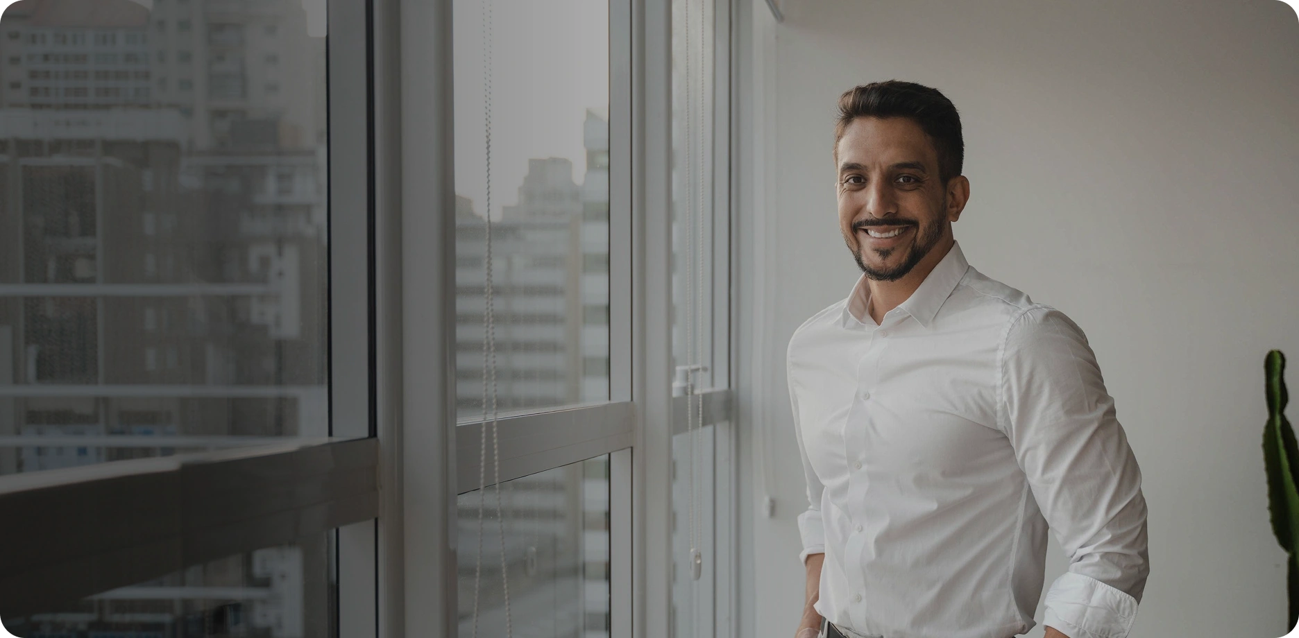 Rodrigo Batista, fundador da RBS, no escritório