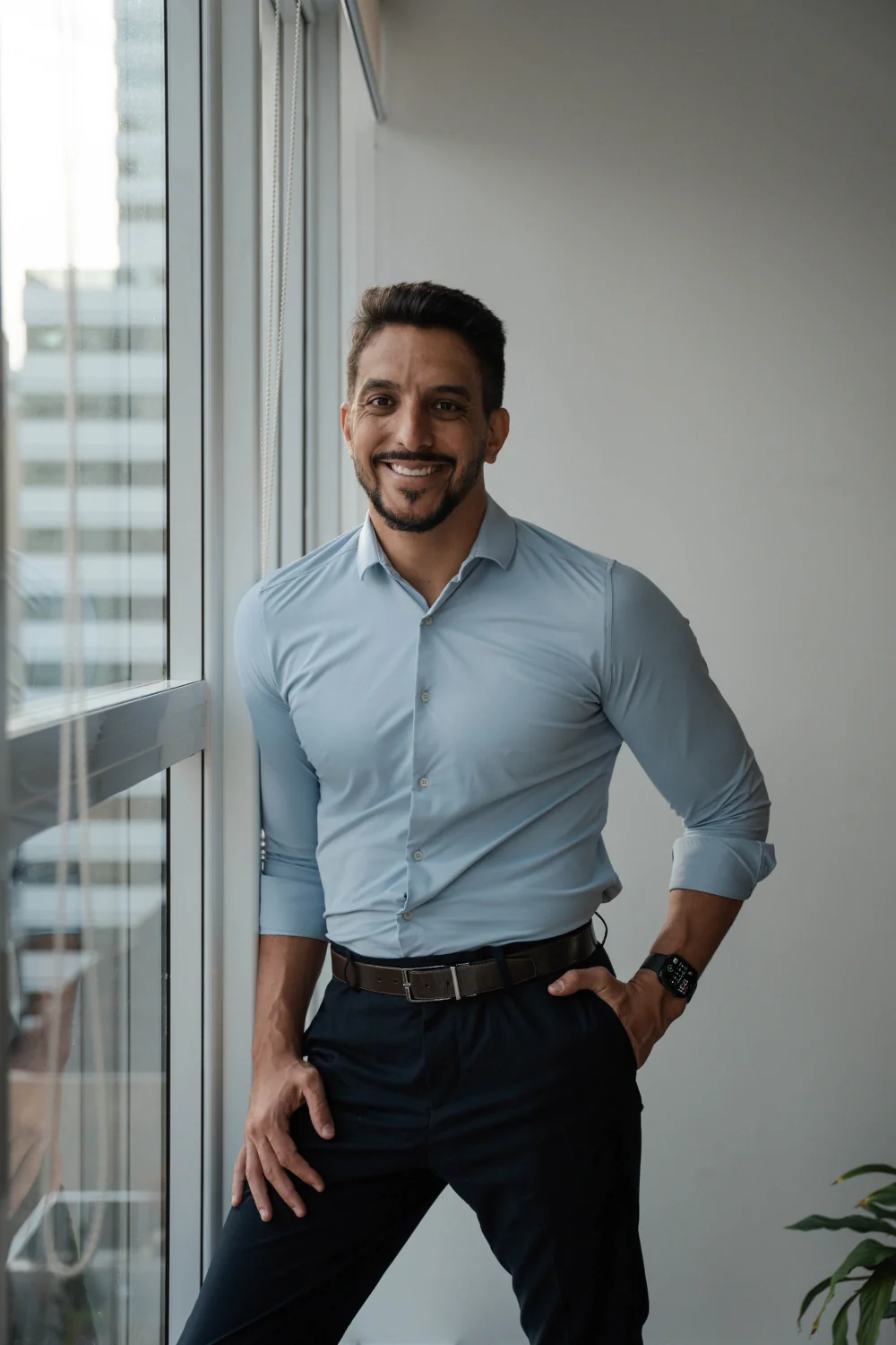 Rodrigo Batista, fundador da RBS, no escritório